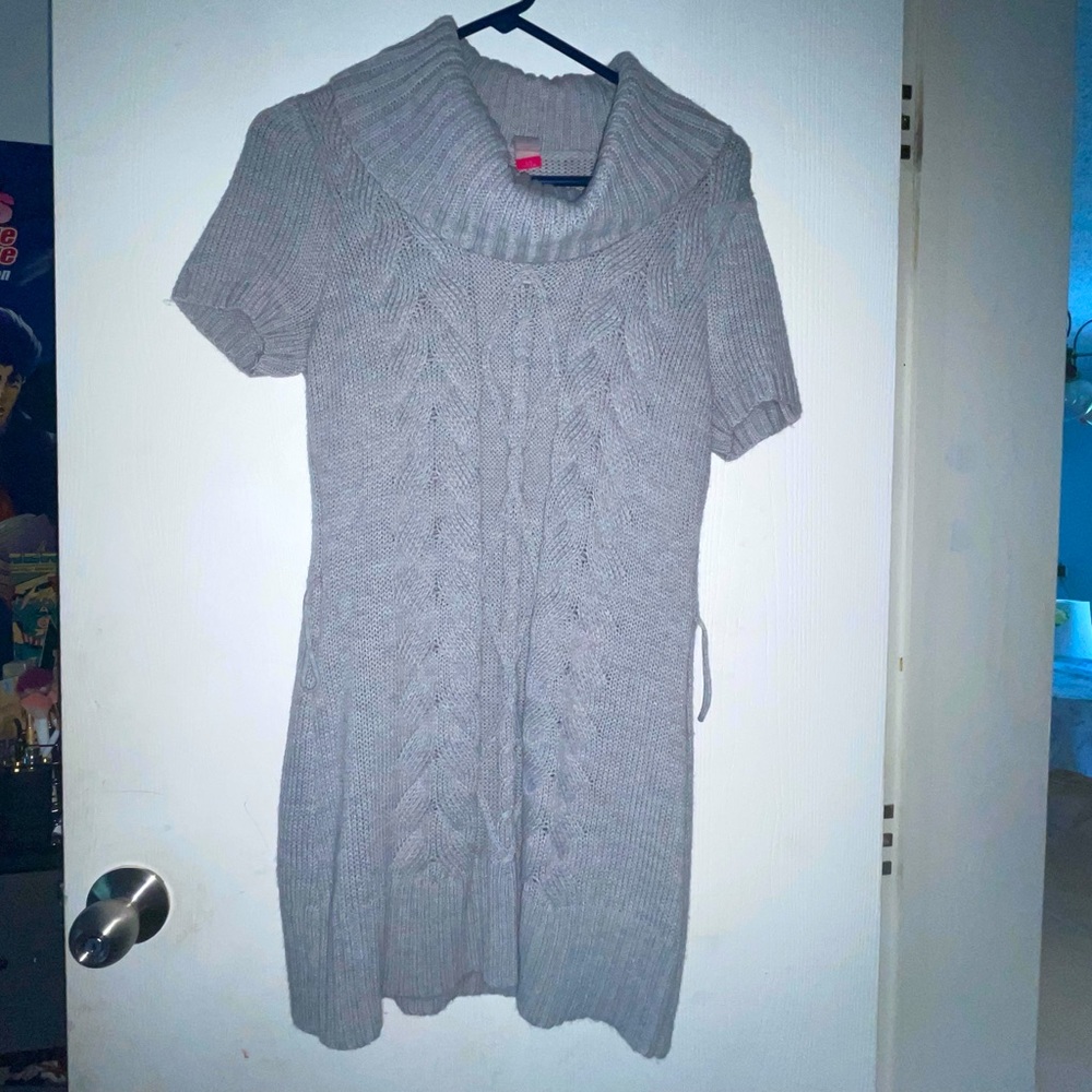 Short sleeve Cardigan Dress